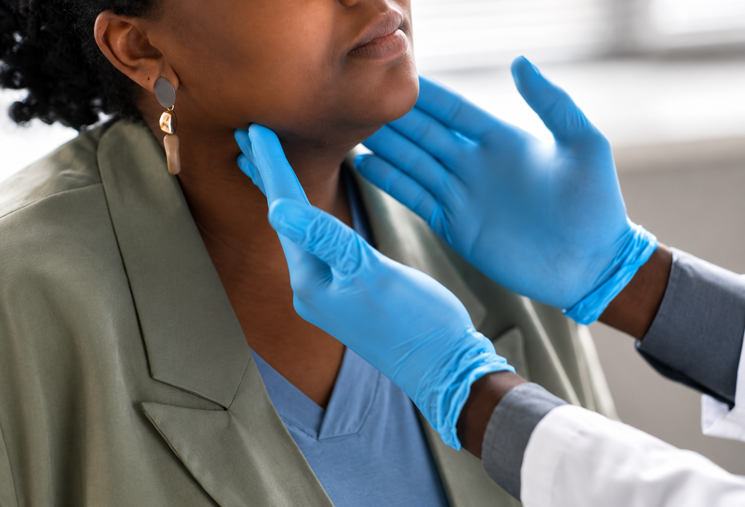 Surgical team performing a procedure in the operating theatre