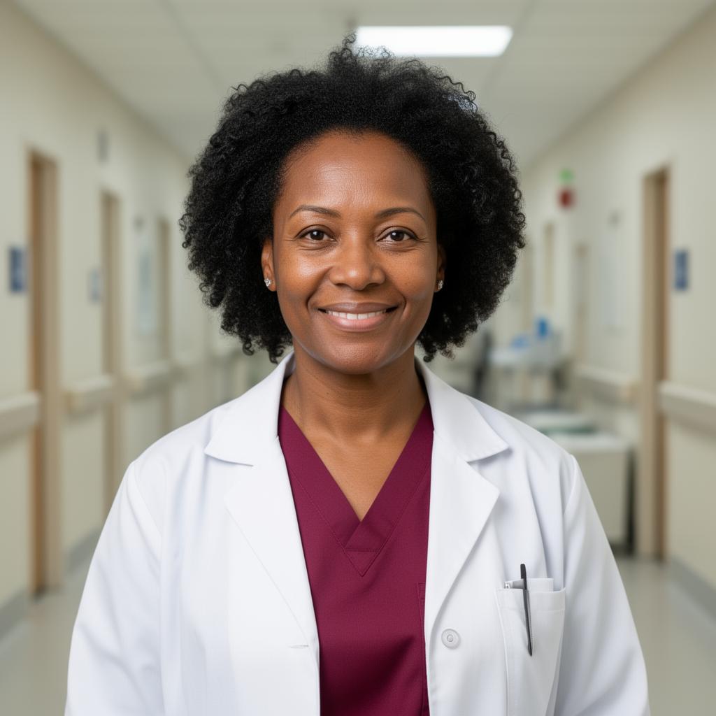 A Nakasero Hospital clinician